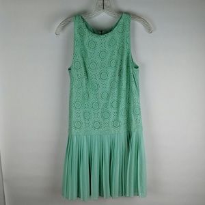 Light teal dress Ann Taylor loft size 8